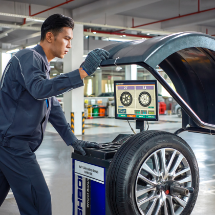 DỊCH VỤ CÂN BẰNG ĐỘNG VÀ ĐẢO LỐP